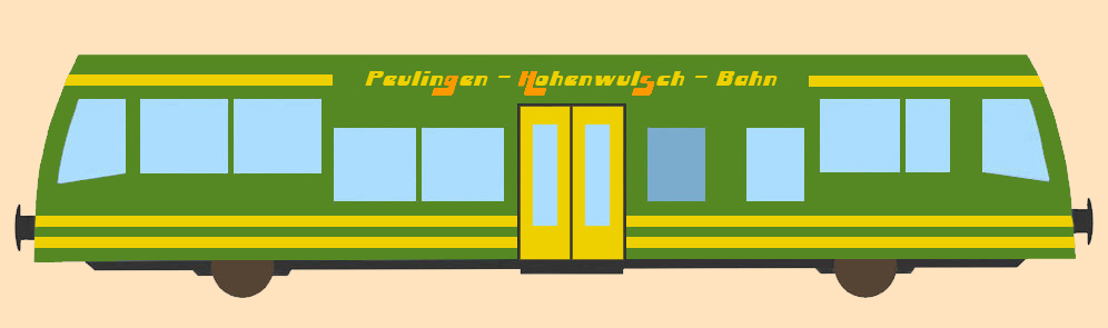 Logo Triebwagen Peulingen-Hohenwulsch-Bahn