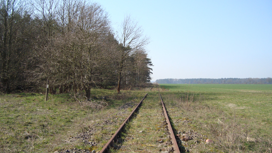Bahnübergang Weg von Döllnitz nach Grützland