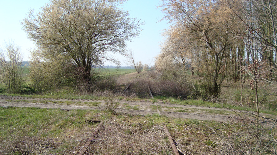 Bahnübergang Verbindunsgweg von Wartenberg nach Poritz